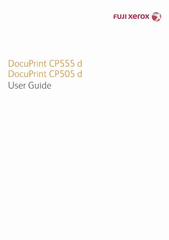 FUJI XEROX DOCUPRINT CP505 D-page_pdf